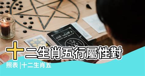 12生肖屬性|十二生肖五行屬性對照表